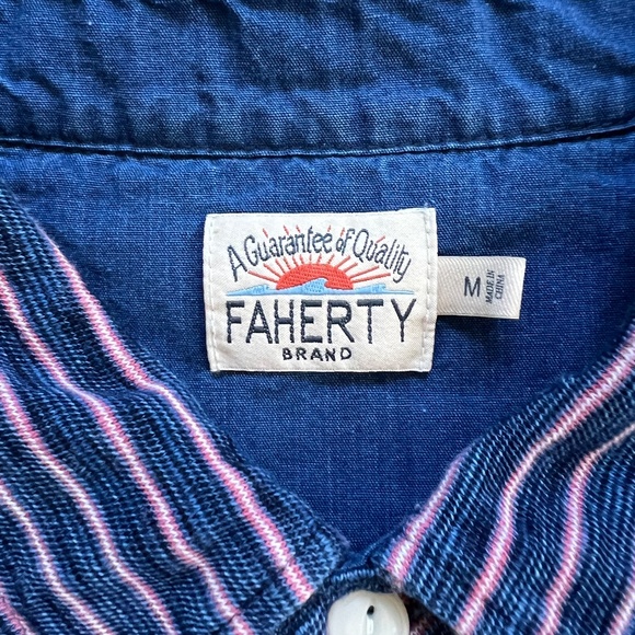 Faherty Brand Longsleeve Polo - Picture 5 of 5